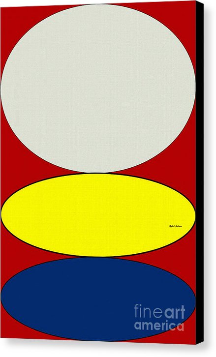 Floating Circles - Canvas Print