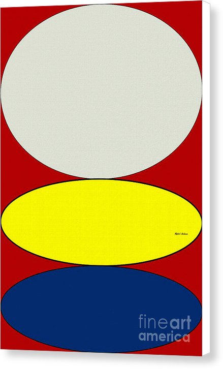 Floating Circles - Canvas Print