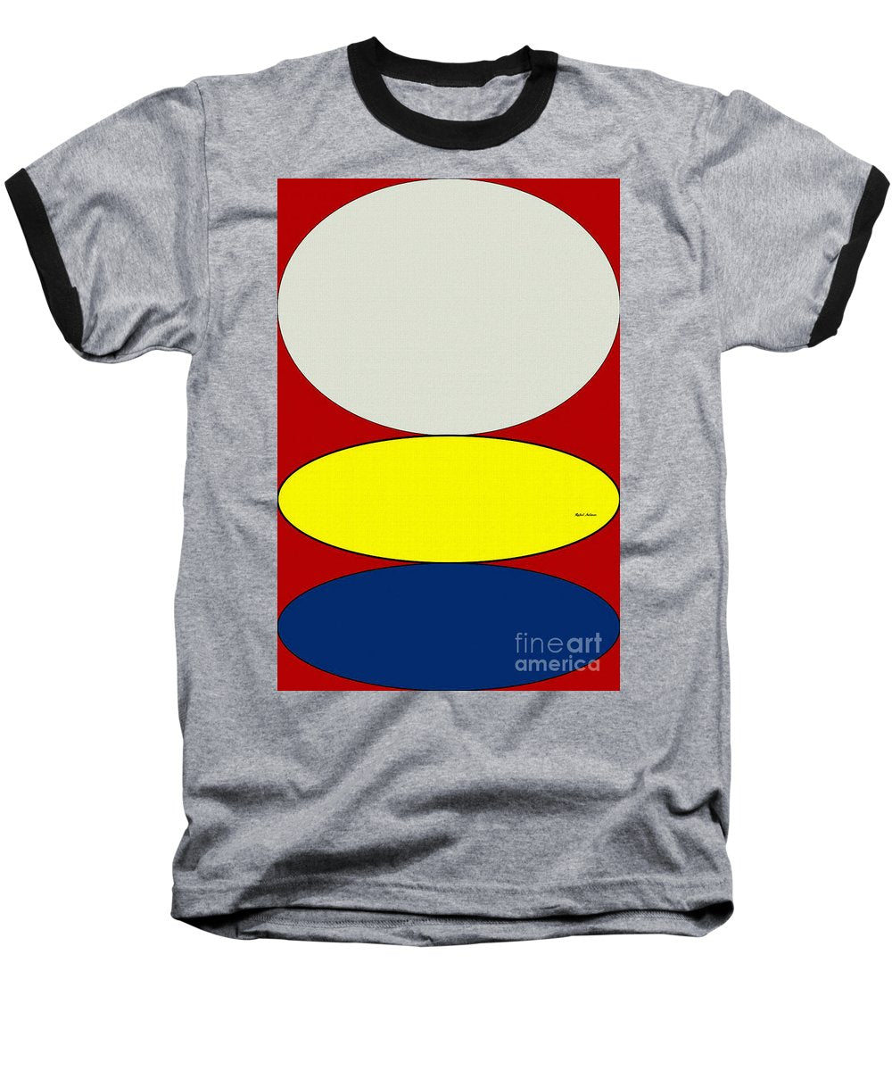 Floating Circles - Baseball T-Shirt