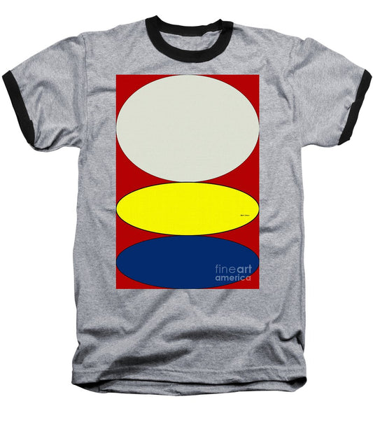 Floating Circles - Baseball T-Shirt