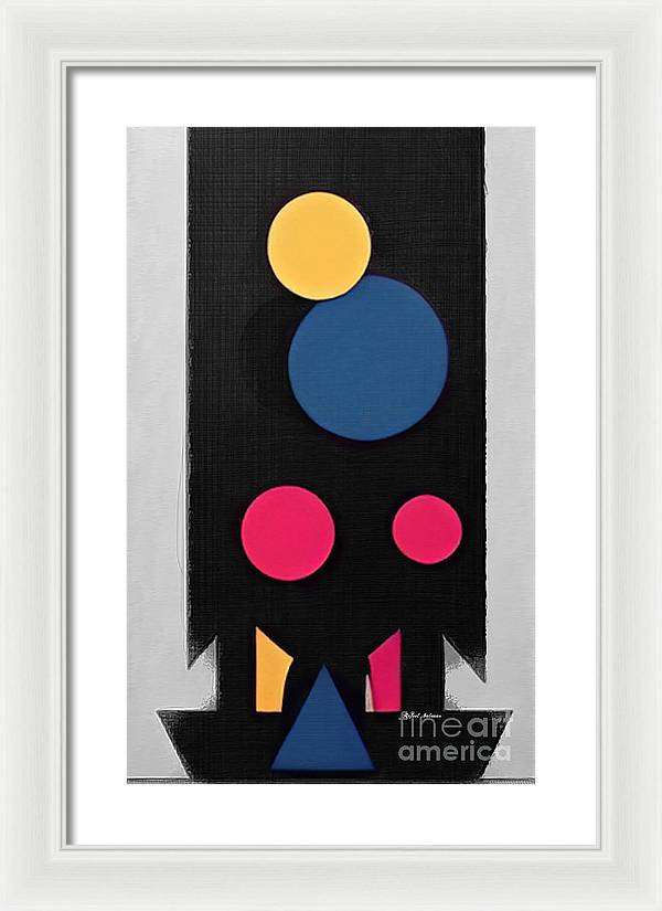 Floating Geometry - Framed Print