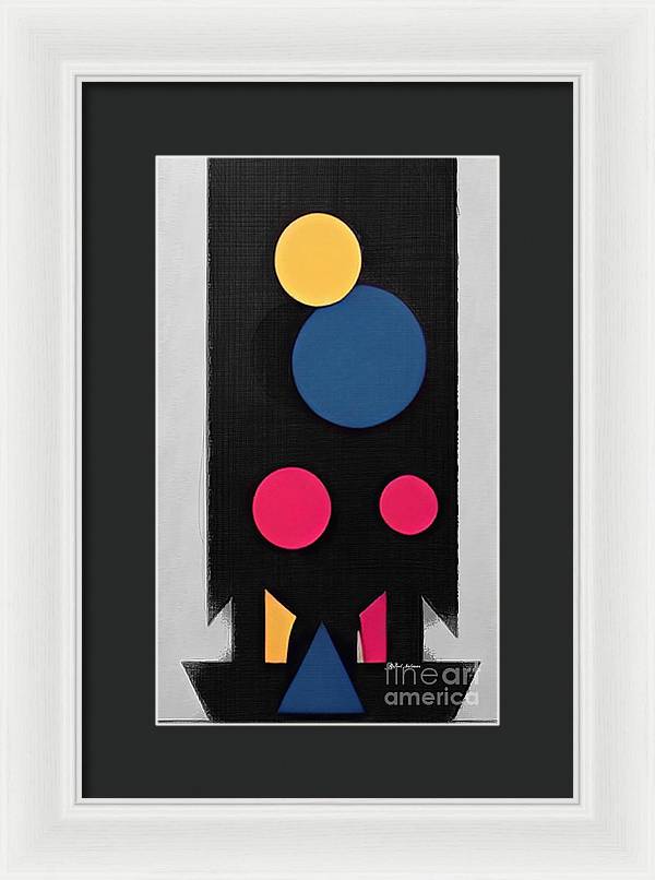 Floating Geometry - Framed Print