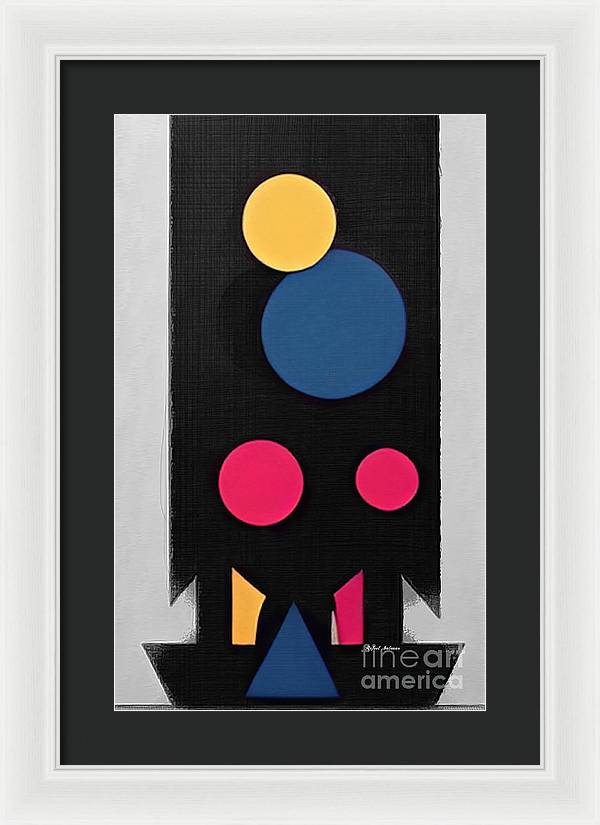 Floating Geometry - Framed Print