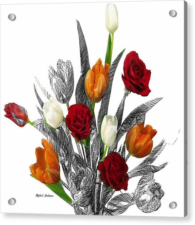 Flower Bouquet - Acrylic Print
