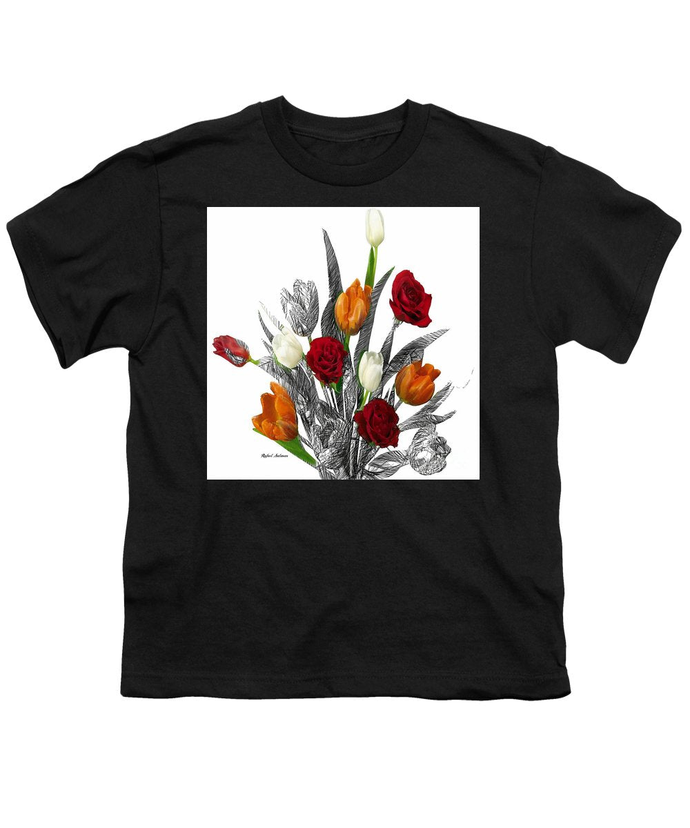 Flower Bouquet - Youth T-Shirt