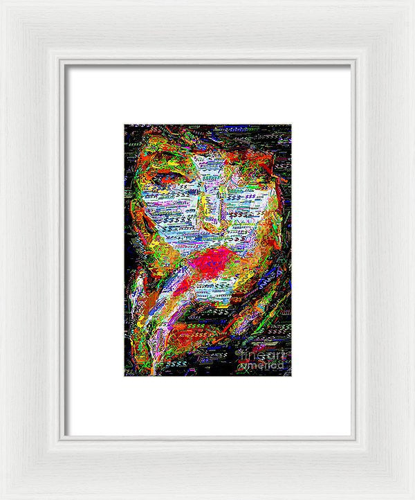 Framed Print - Follow The Money