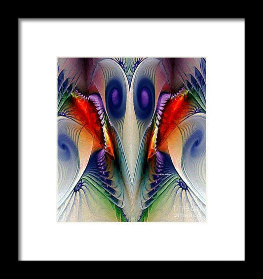 Framed Print - Fractal Mask