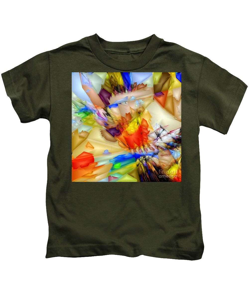 Fragment Of Crying Abstraction - Kids T-Shirt