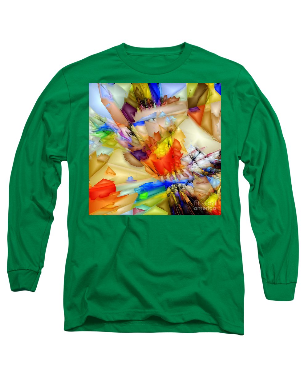 Fragment Of Crying Abstraction - Long Sleeve T-Shirt