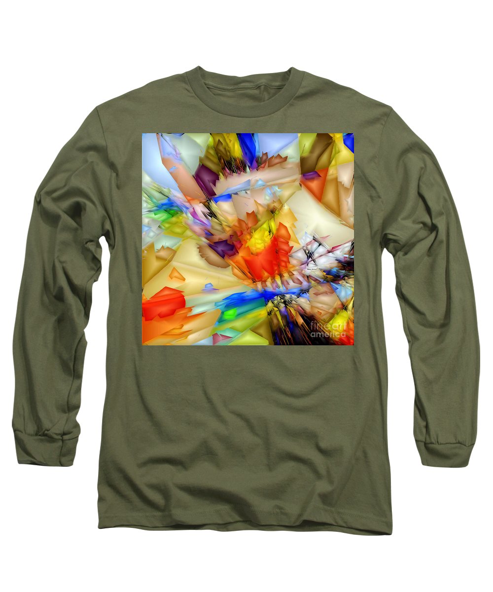 Fragment Of Crying Abstraction - Long Sleeve T-Shirt