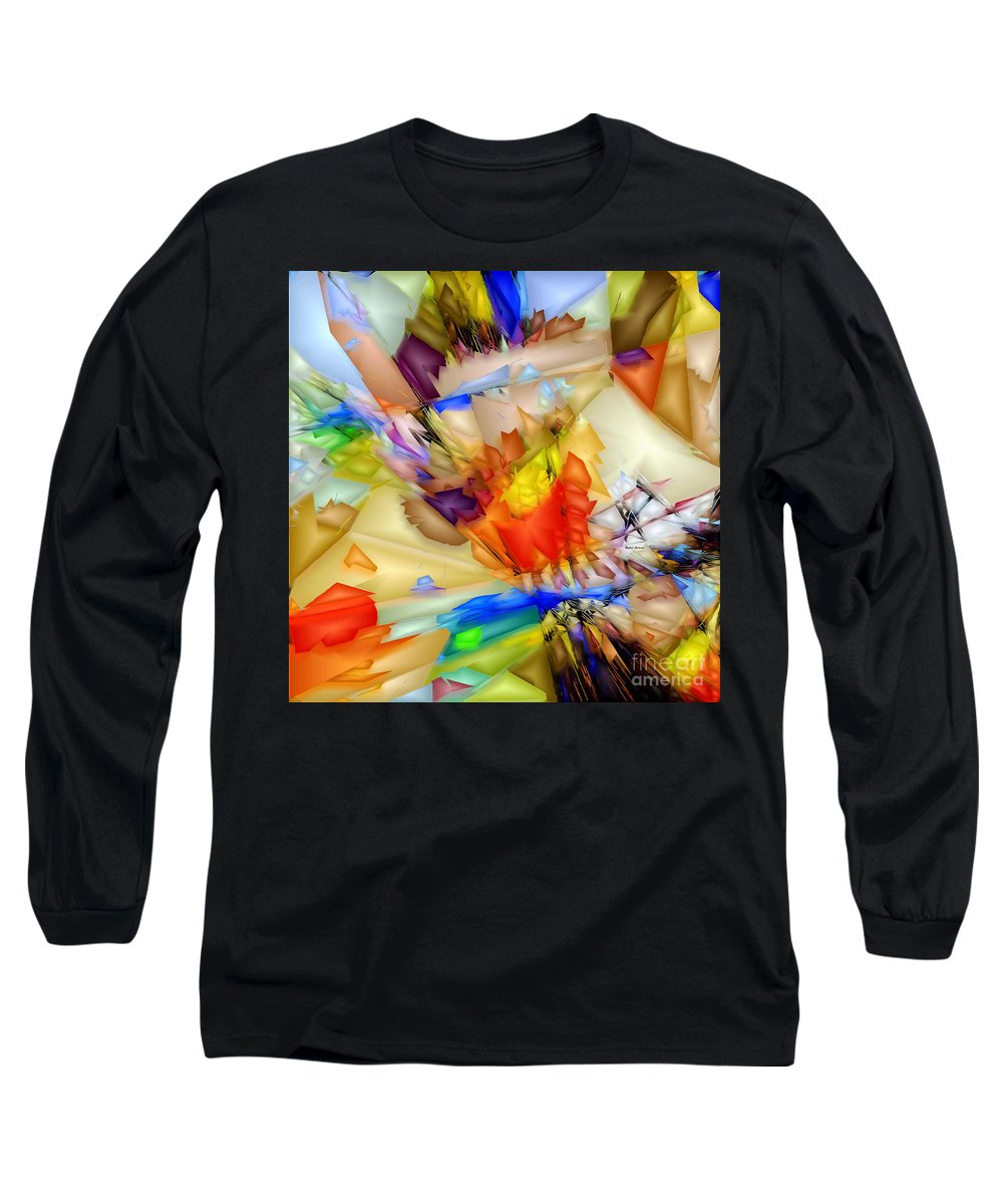 Fragment Of Crying Abstraction - Long Sleeve T-Shirt