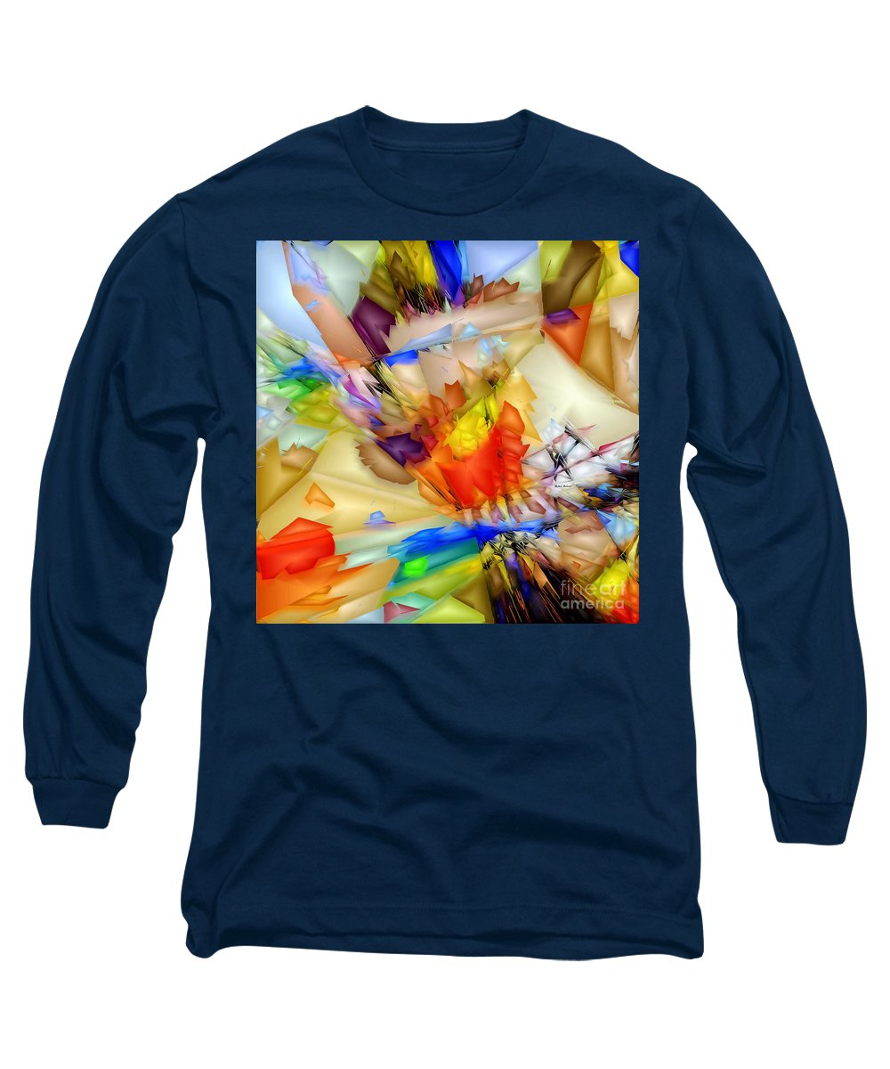 Fragment Of Crying Abstraction - Long Sleeve T-Shirt