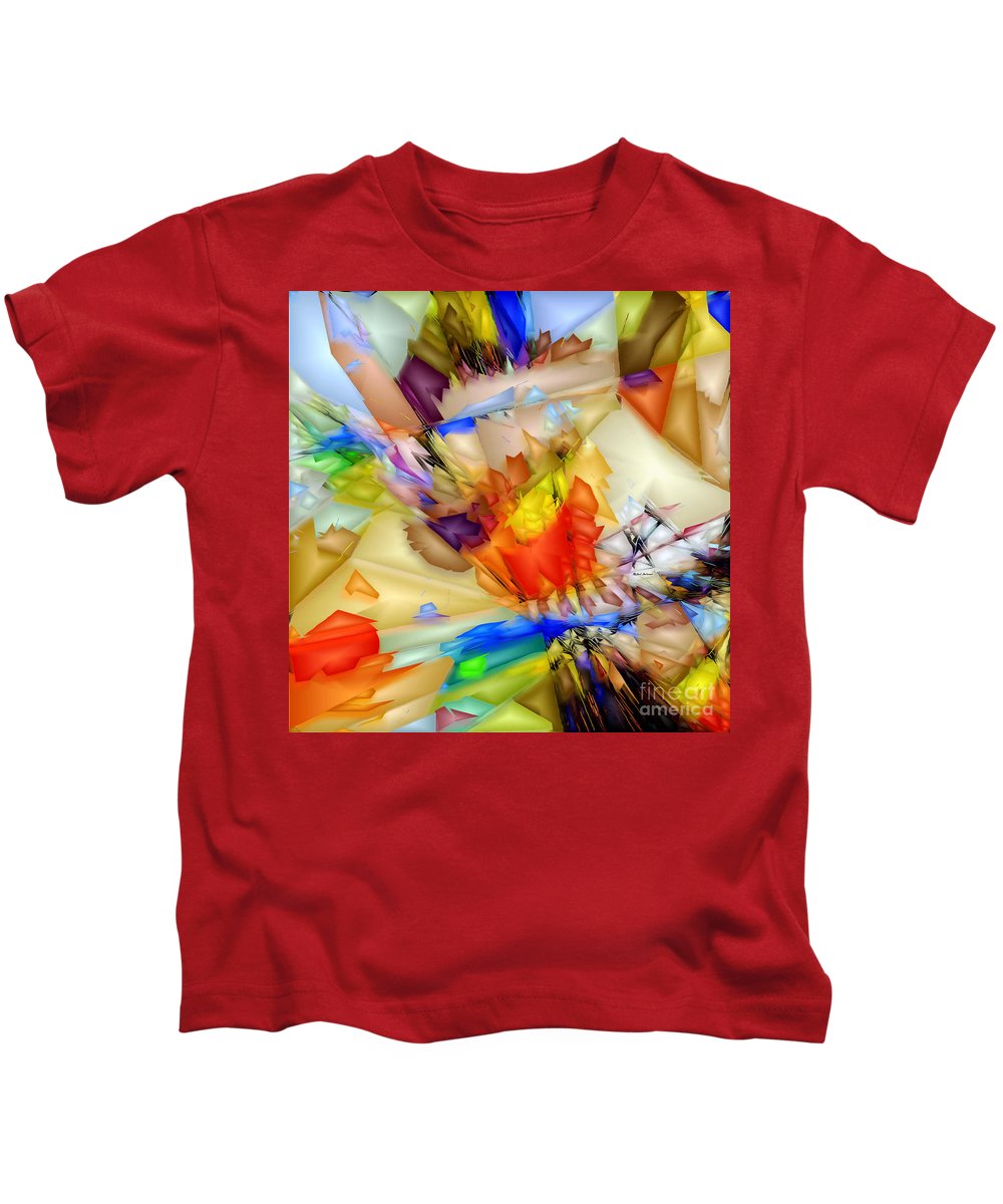 Fragment Of Crying Abstraction - Kids T-Shirt