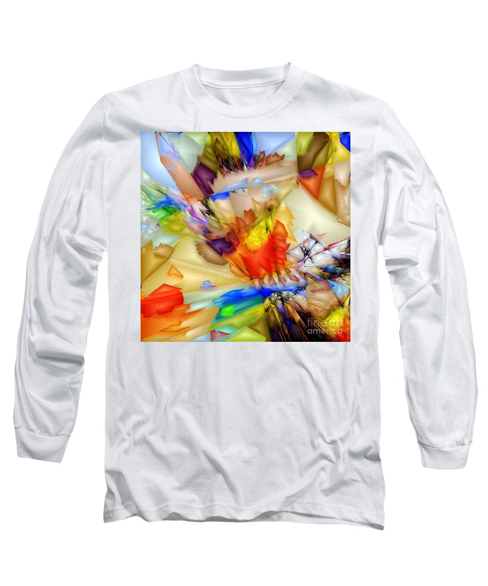 Fragment Of Crying Abstraction - Long Sleeve T-Shirt