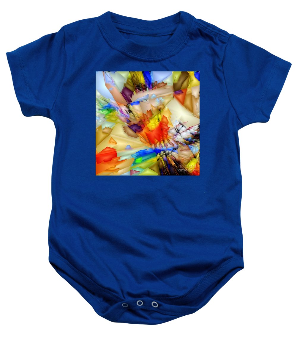 Fragment Of Crying Abstraction - Baby Onesie