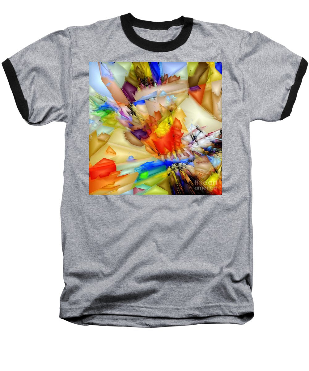 Fragment Of Crying Abstraction - Baseball T-Shirt