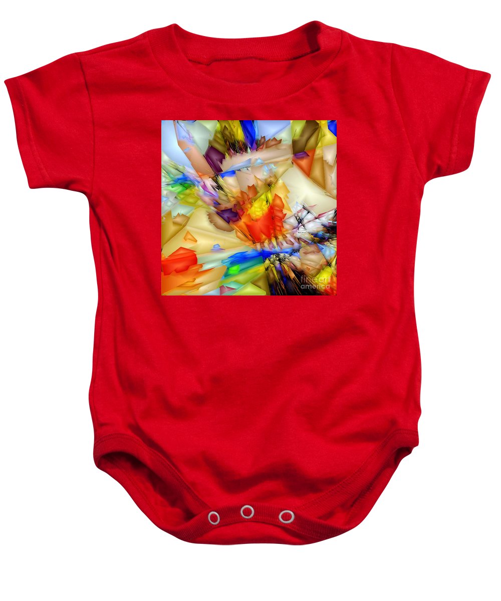 Fragment Of Crying Abstraction - Baby Onesie
