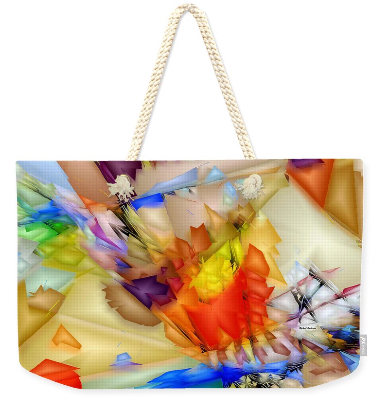 Fragment Of Crying Abstraction - Weekender Tote Bag