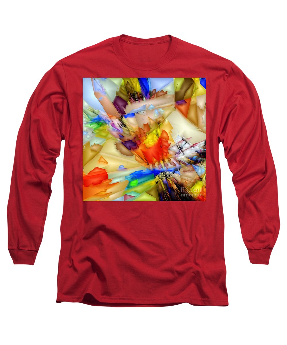 Fragment Of Crying Abstraction - Long Sleeve T-Shirt