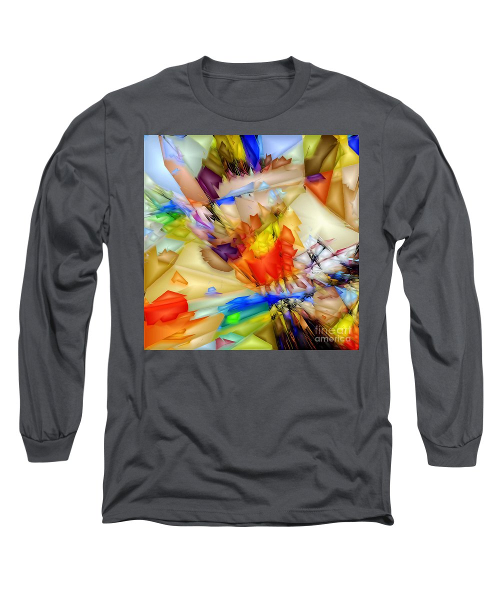 Fragment Of Crying Abstraction - Long Sleeve T-Shirt