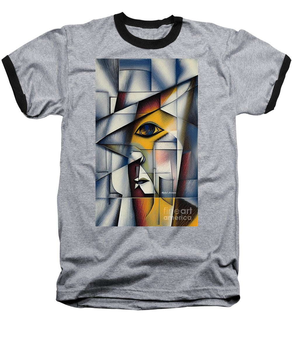 Fragmented Vision - Baseball T-Shirt