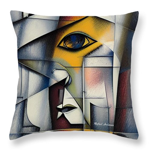 Fragmented Vision - Throw Pillow