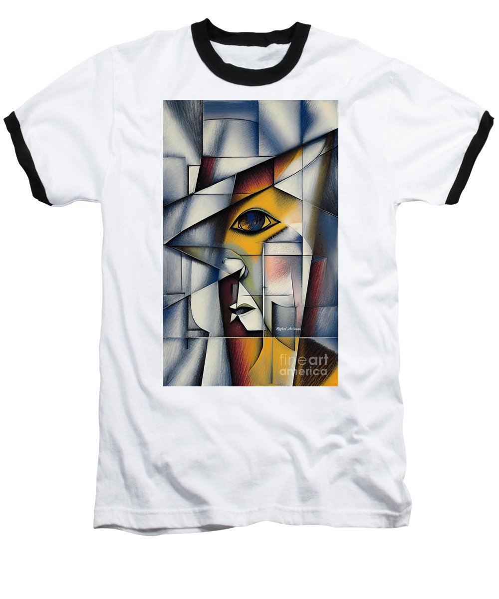 Fragmented Vision - Baseball T-Shirt