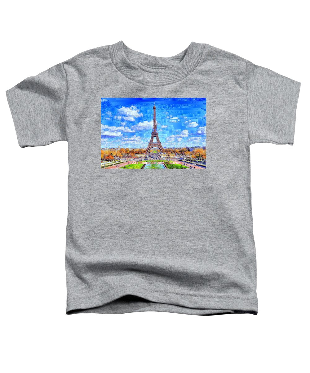 France - Russia World Cup Champions 2018 - Toddler T-Shirt