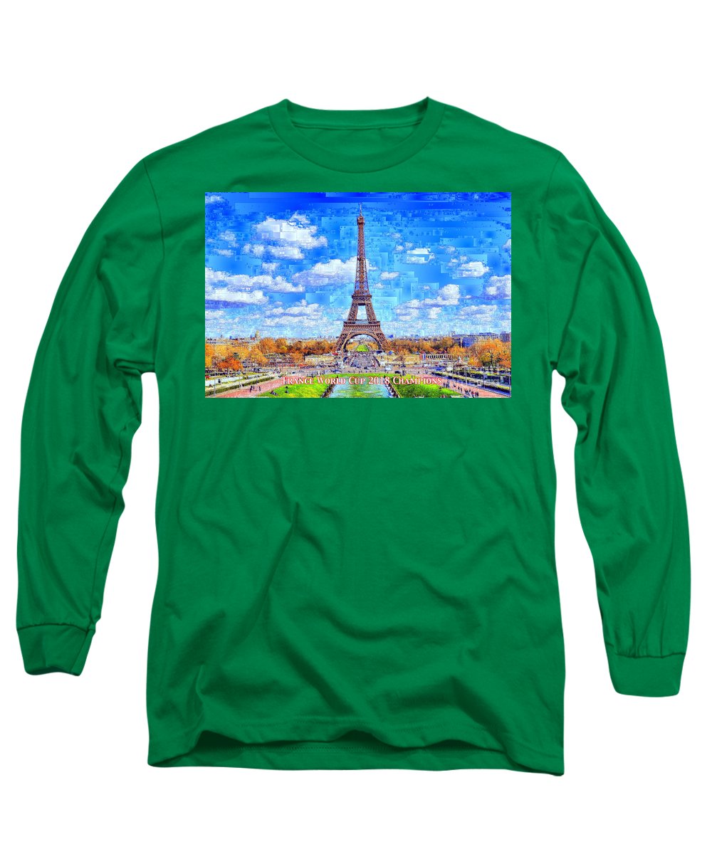 France - Russia World Cup Champions 2018 - Long Sleeve T-Shirt