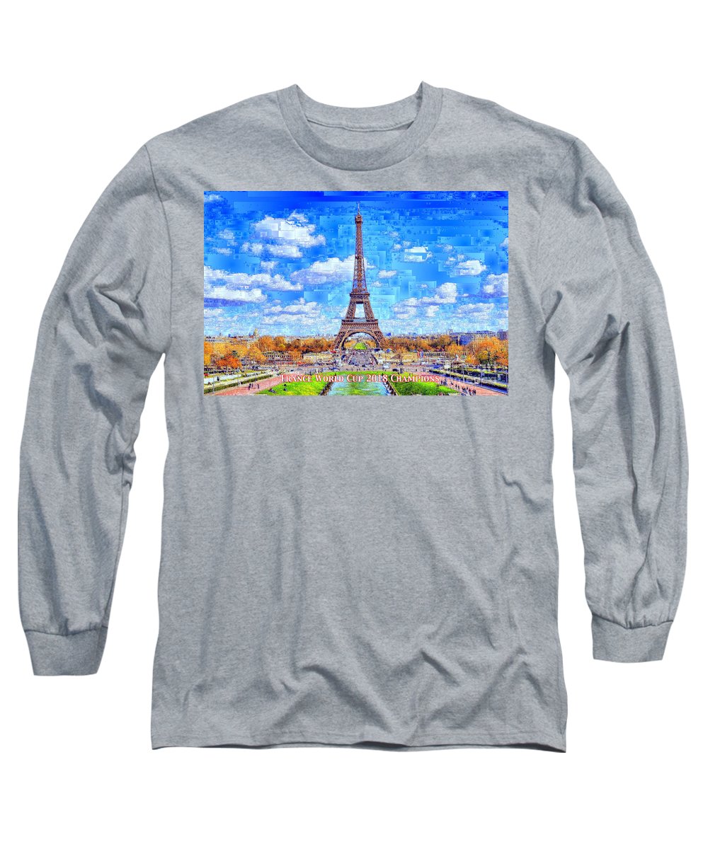 France - Russia World Cup Champions 2018 - Long Sleeve T-Shirt