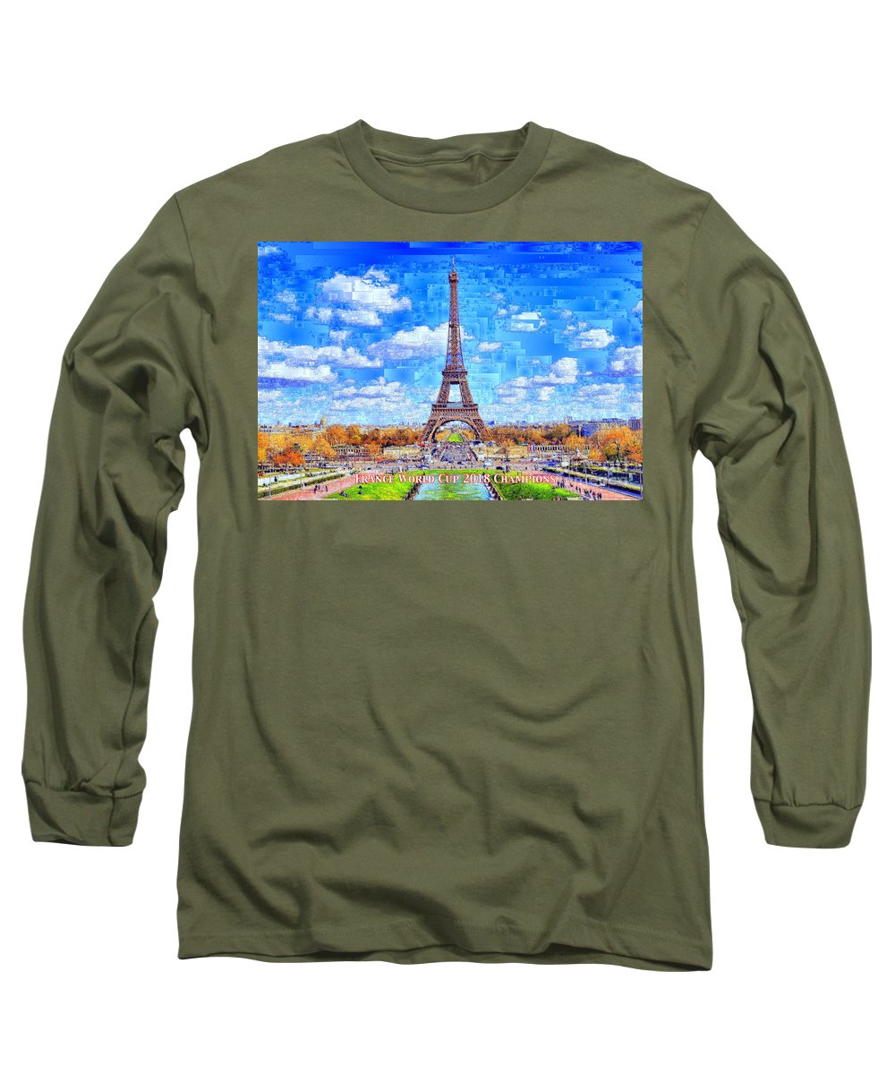 France - Russia World Cup Champions 2018 - Long Sleeve T-Shirt