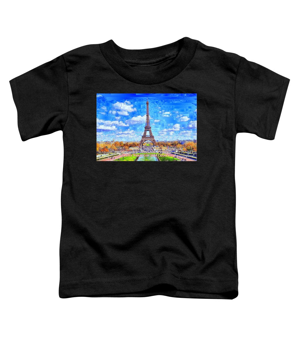 France - Russia World Cup Champions 2018 - Toddler T-Shirt