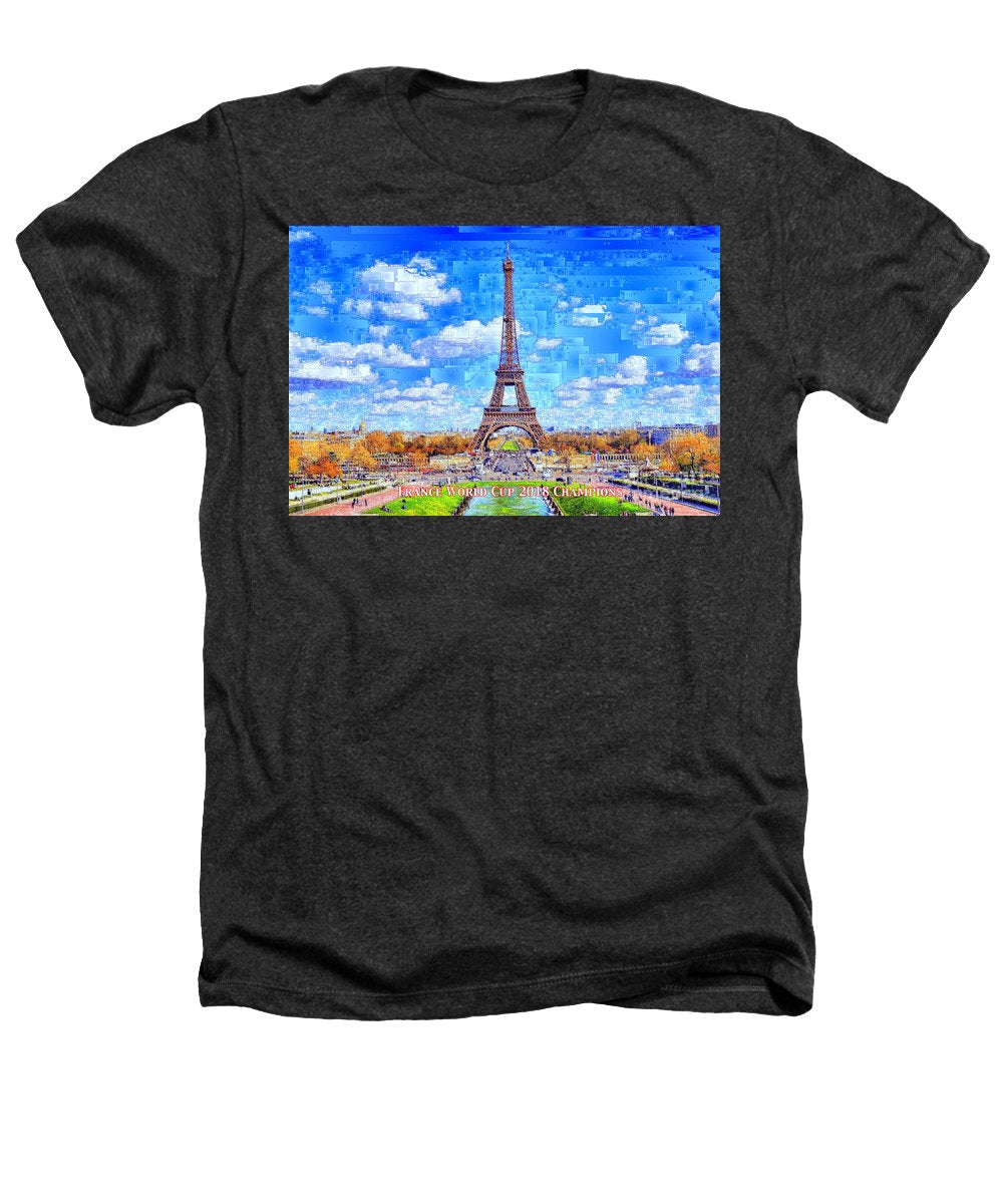 France - Russia World Cup Champions 2018 - Heathers T-Shirt