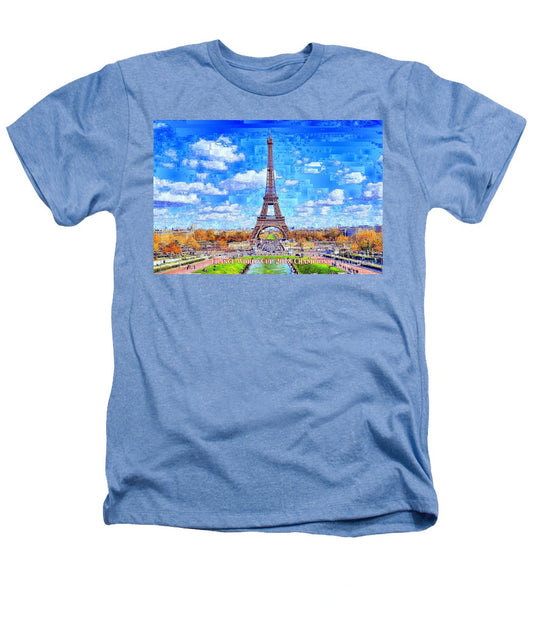 France - Russia World Cup Champions 2018 - Heathers T-Shirt