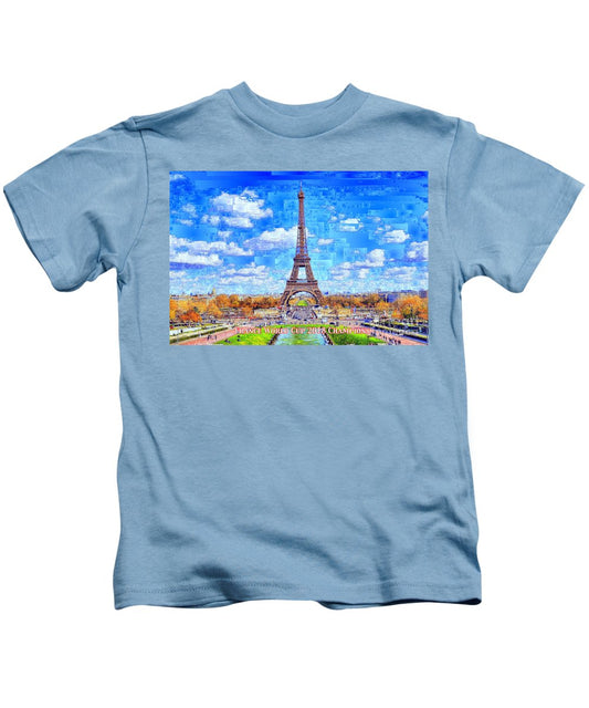 France - Russia World Cup Champions 2018 - Kids T-Shirt