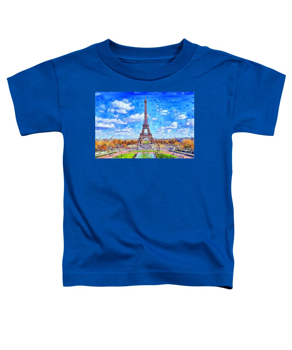 France - Russia World Cup Champions 2018 - Toddler T-Shirt