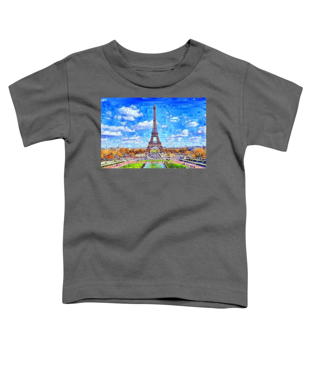 France - Russia World Cup Champions 2018 - Toddler T-Shirt