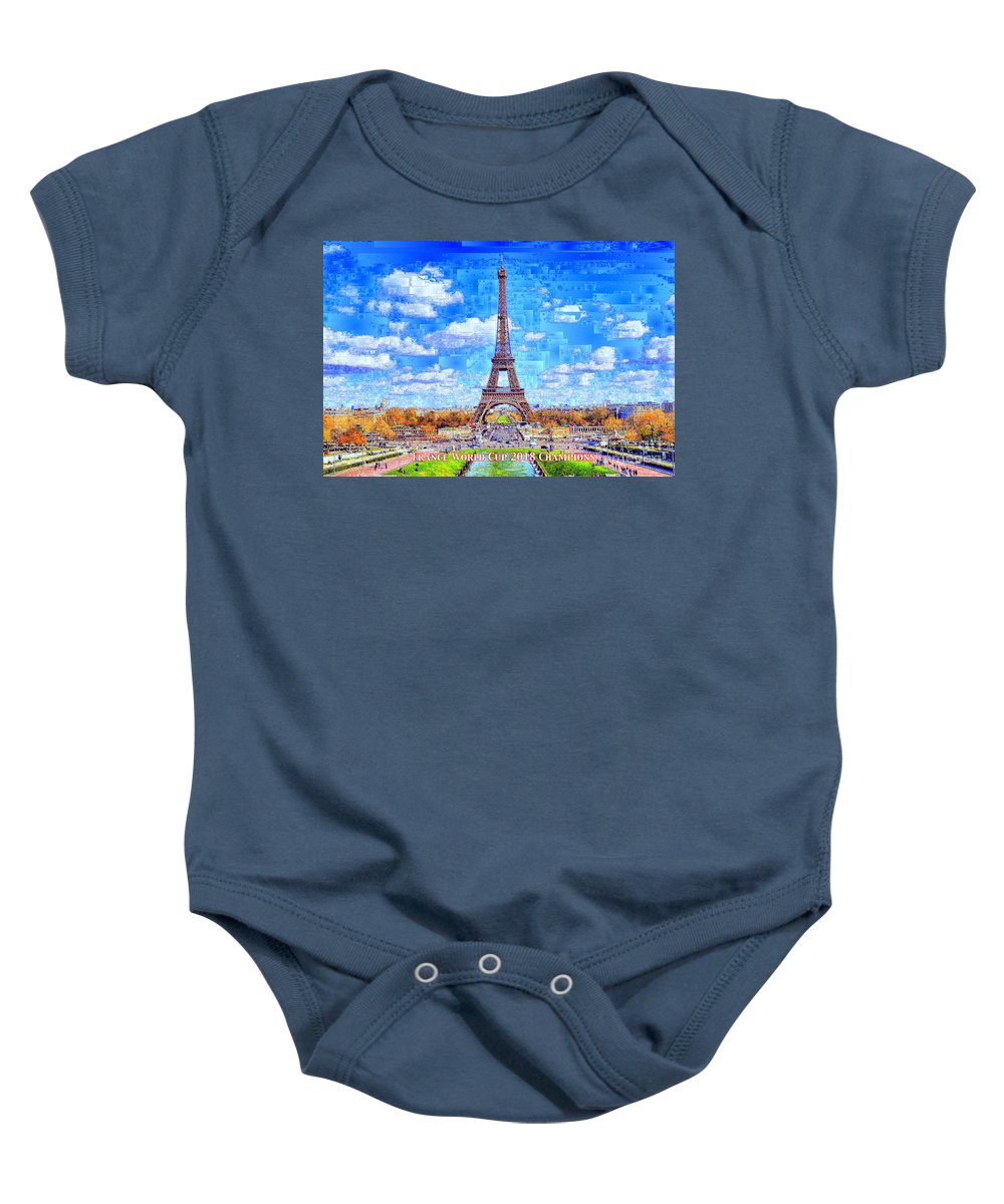 France - Russia World Cup Champions 2018 - Baby Onesie