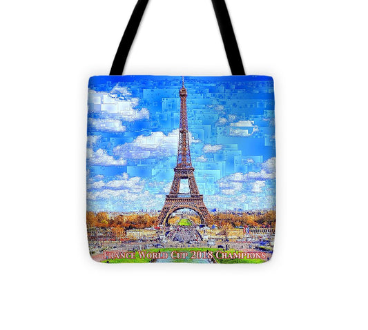 France - Russia World Cup Champions 2018 - Tote Bag