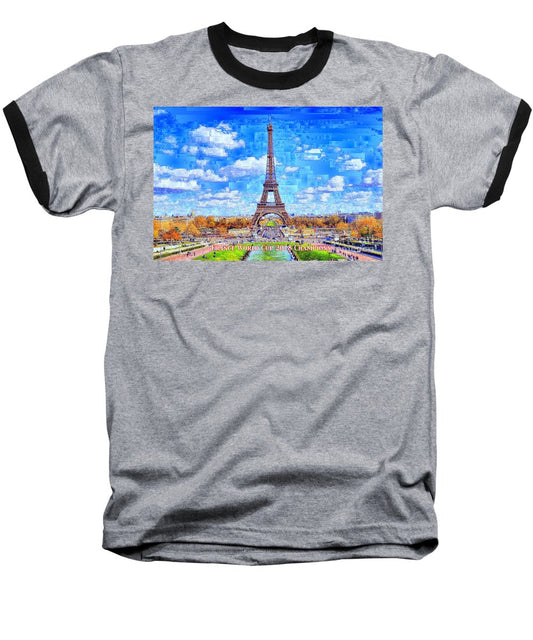 France - Russia World Cup Champions 2018 - Baseball T-Shirt