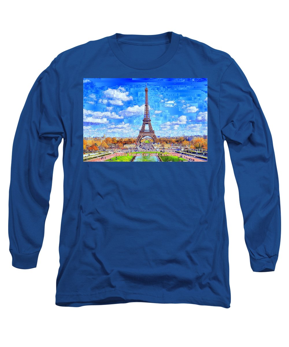 France - Russia World Cup Champions 2018 - Long Sleeve T-Shirt