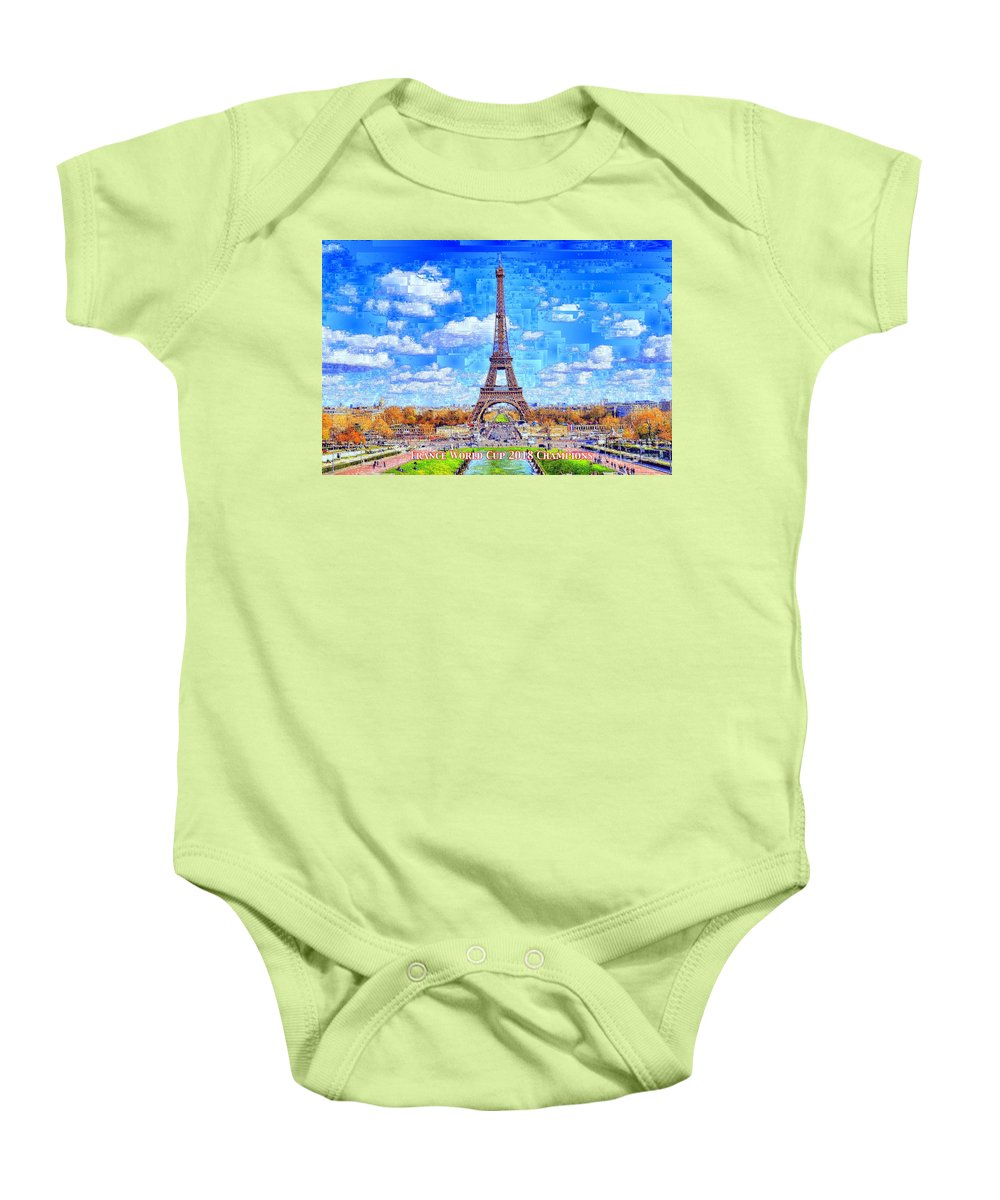 France - Russia World Cup Champions 2018 - Baby Onesie