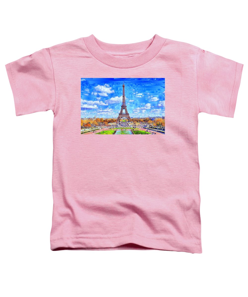 France - Russia World Cup Champions 2018 - Toddler T-Shirt