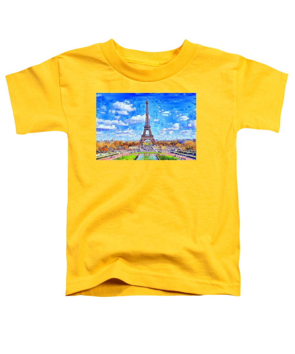 France - Russia World Cup Champions 2018 - Toddler T-Shirt