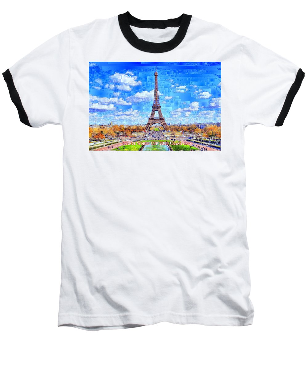 France - Russie Championne du Monde 2018 - T-shirt Baseball