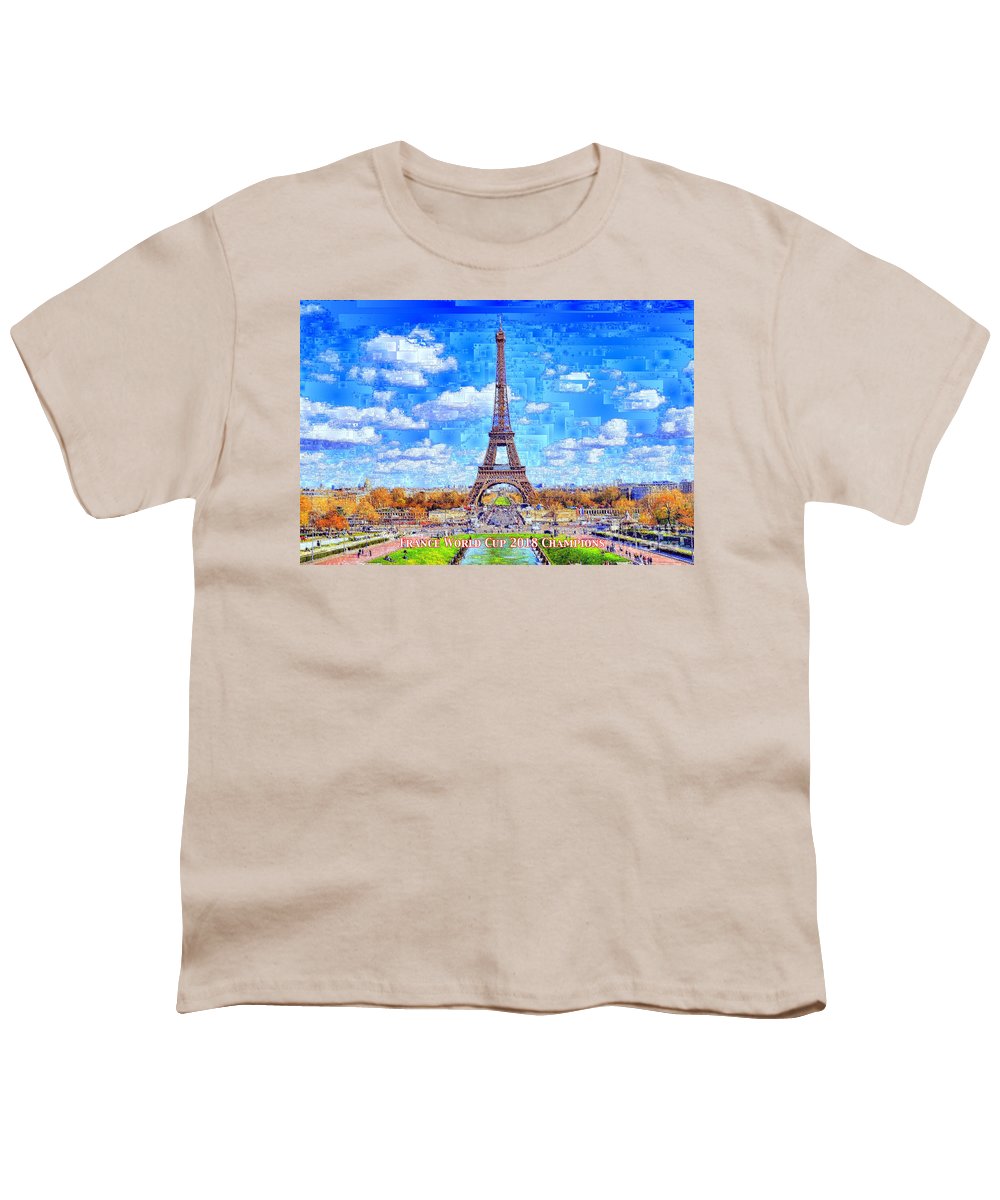 France - Russia World Cup Champions 2018 - Youth T-Shirt