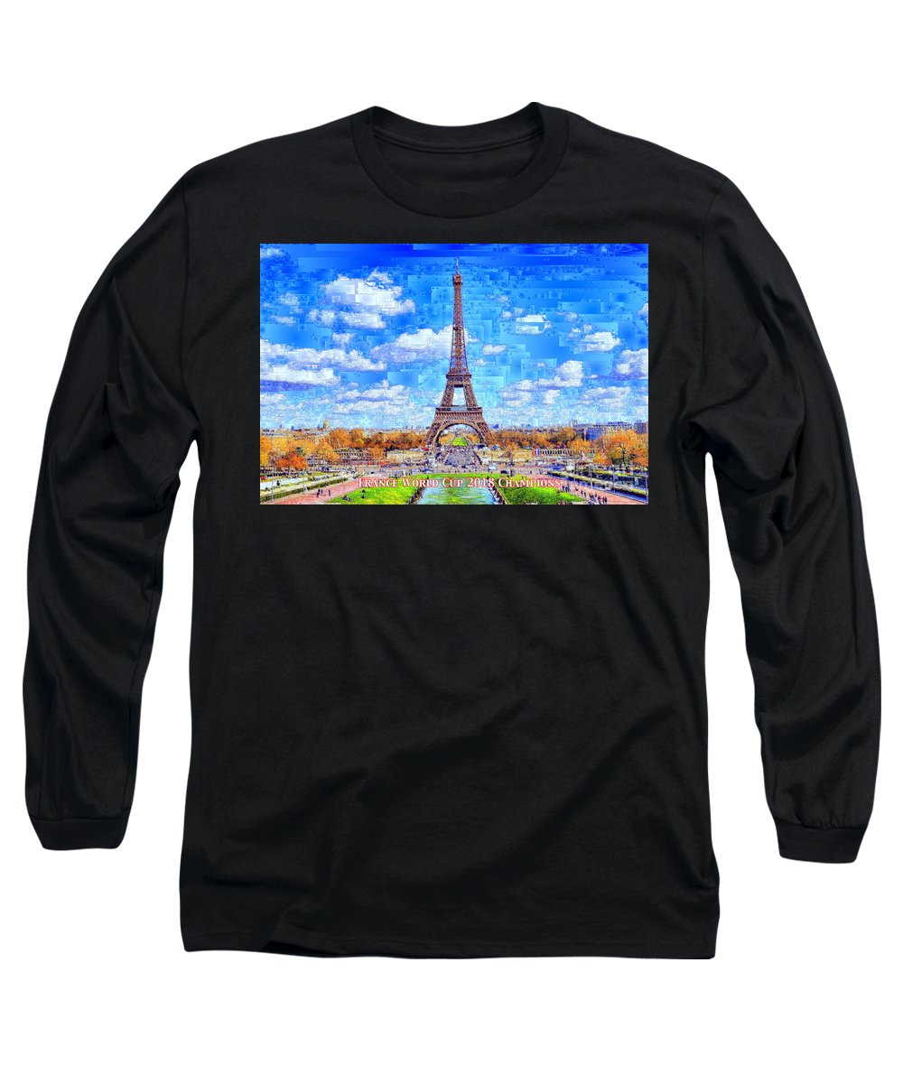 France - Russia World Cup Champions 2018 - Long Sleeve T-Shirt