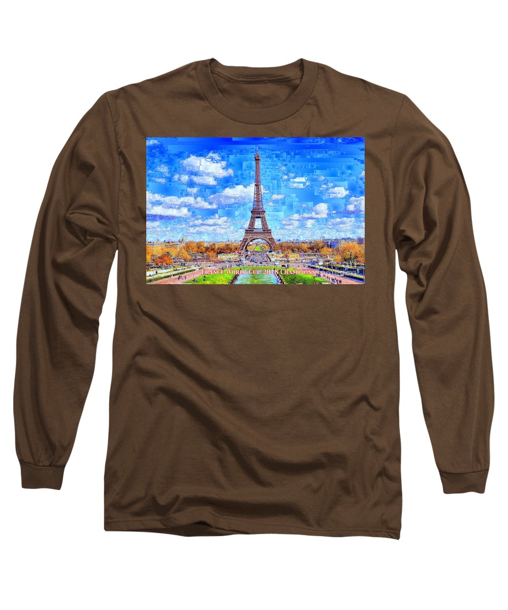 France - Russia World Cup Champions 2018 - Long Sleeve T-Shirt