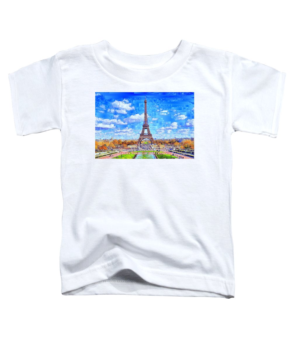 France - Russia World Cup Champions 2018 - Toddler T-Shirt