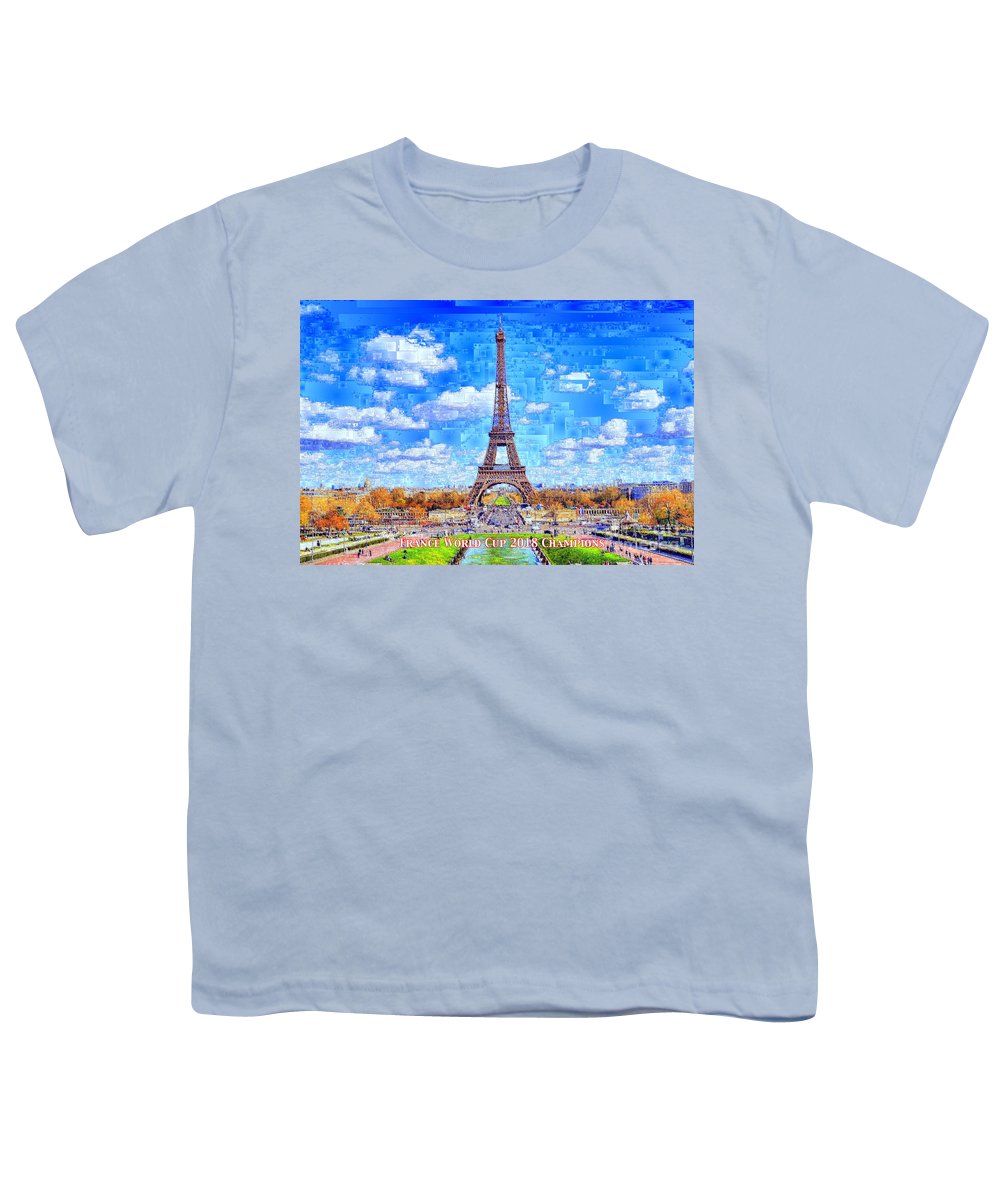 France - Russia World Cup Champions 2018 - Youth T-Shirt